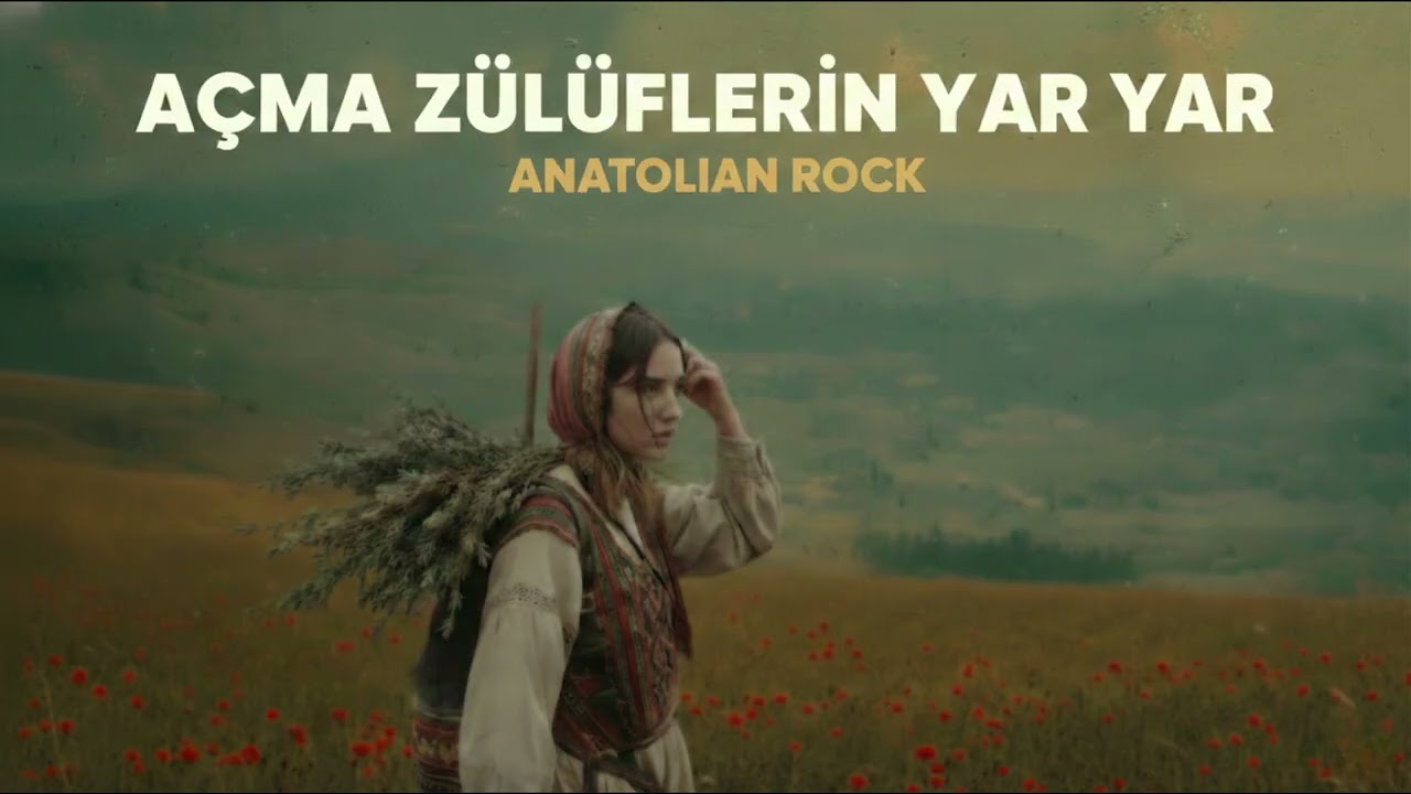 Açma Zülüflerin Yar Yar -  GADU -  ANATOLIAN ROCK -AI COVER