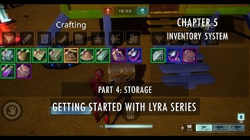 Getting Started with Lyra: Chapter 5 - Adding Storage/Banks to Inventory (part 4 of 5)