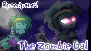The Zombie Gal - Rottytops -Speedpaint- -Shantae-