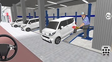 🚗 Kia Ray Service Blocked! Mechanic Right in Front 😱 | 3D Driving Class