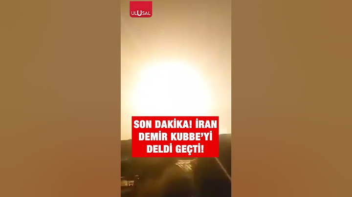 SON DAKİKA! İRAN DEMİR KUBBE'Yİ DELDİ GEÇTİ! #shorts #iran #israil