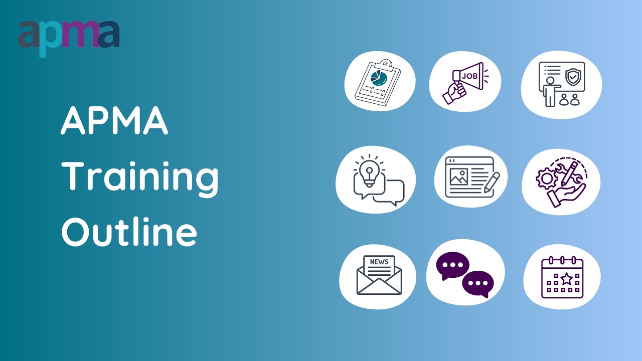 APMA training outline - YouTube
