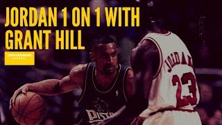Hd Michael Jordan 1 On 1 With Grant Hill Best Duels