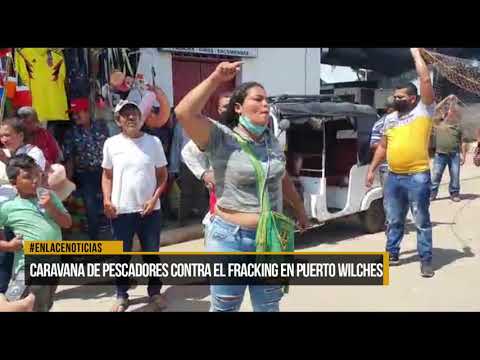 Pescadores realizaron caravana en contra del Fracking en Puerto Wilches