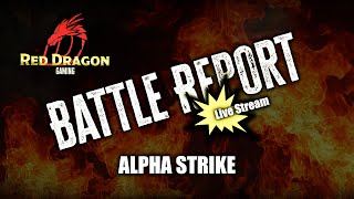 Red Dragon Presents - Alpha Strike Battle Report: House Kurita vs Mercinaries 350pts
