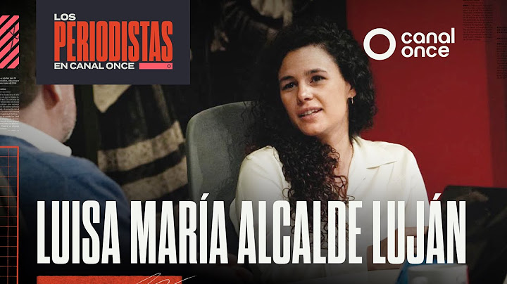 Entrevista: Luisa María Alcalde Luján