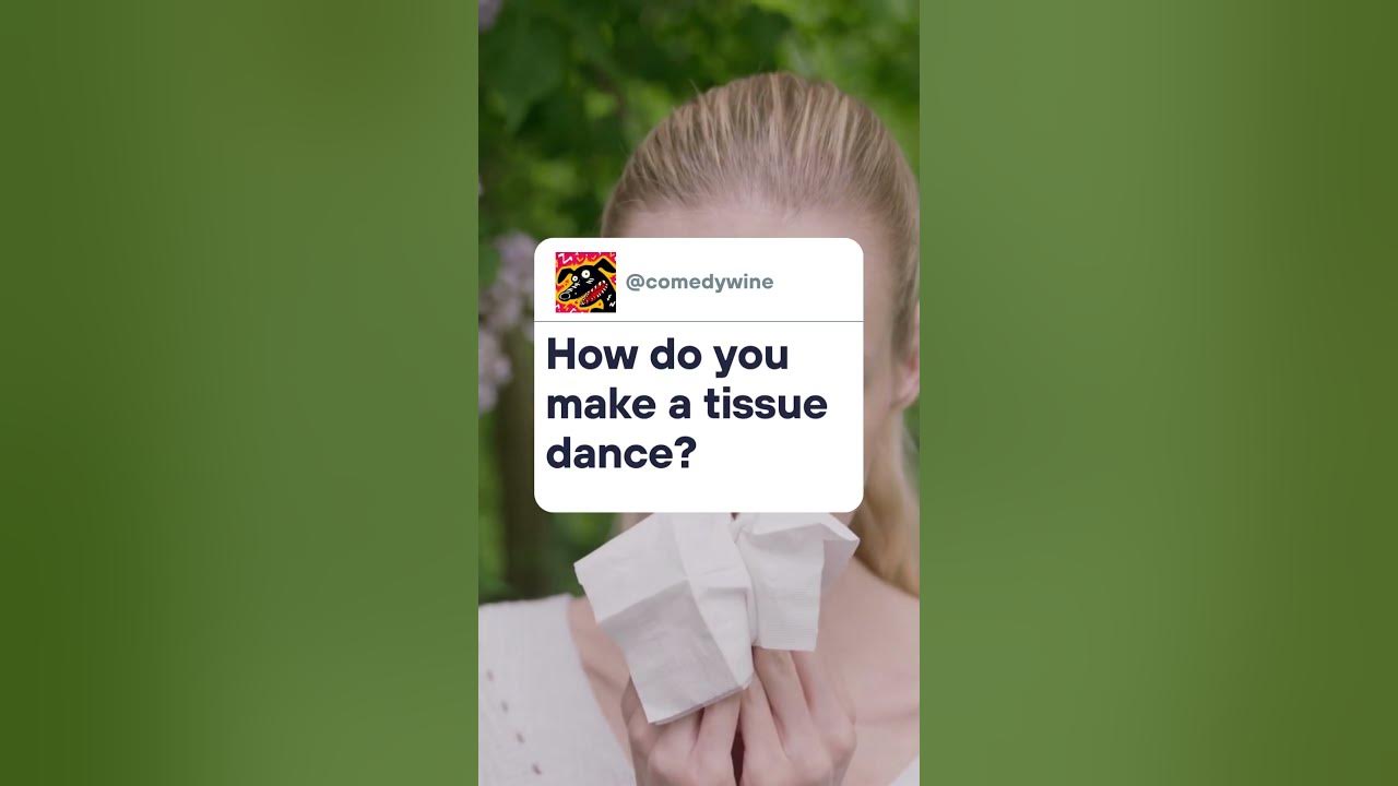 How Do You Make A Tissue Dance? DAILY JOKES JOKE OF THE DAY COMEDYWINE YouTube