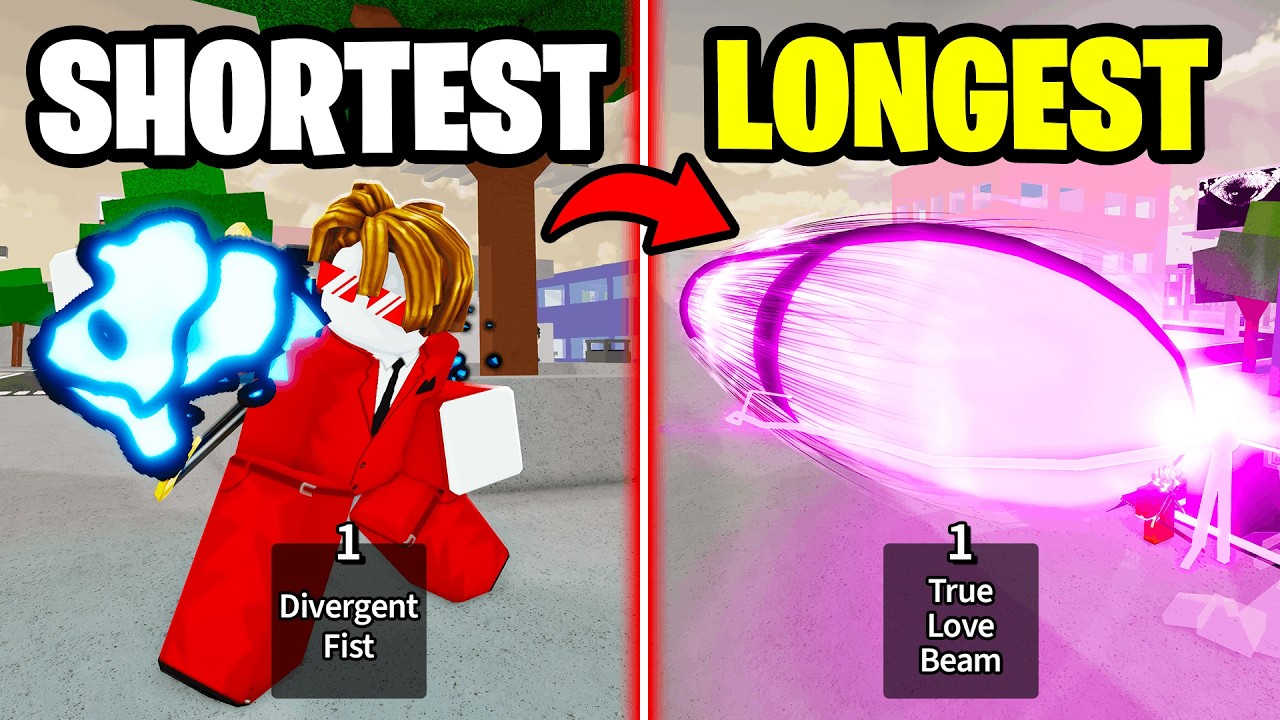 What Is The Longest Attack in Jujutsu Shenanigans? (UPDATE)