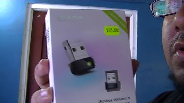 Video 31 - Rasberry PI 2 WIFI Adapter TP-LINK WN725N
