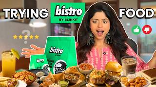 Trying BLINKIT BISTRO Full Menu πβ | Better Than Zepto Cafe? π€―