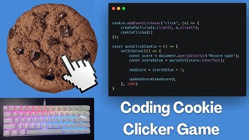 ASMR Programming - Coding Cookie Clicker Game - No talking