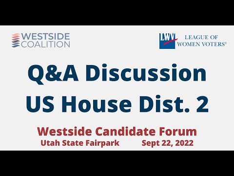 2022 Westside Candidate Night! U.S. House District 2