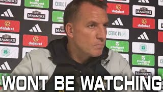 'IM WATCHING SPURS VS CITY INSTEAD' BRENDAN RODGERS TROLLS RANGERS AHEAD OF THEIR GAME VS DUNDEE