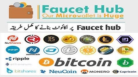 How To Create Faucet Hab Account |  Crypto Coin Wallet In Hindi/Urdu 2019