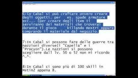 Cabal vs. Metin2 (how win)