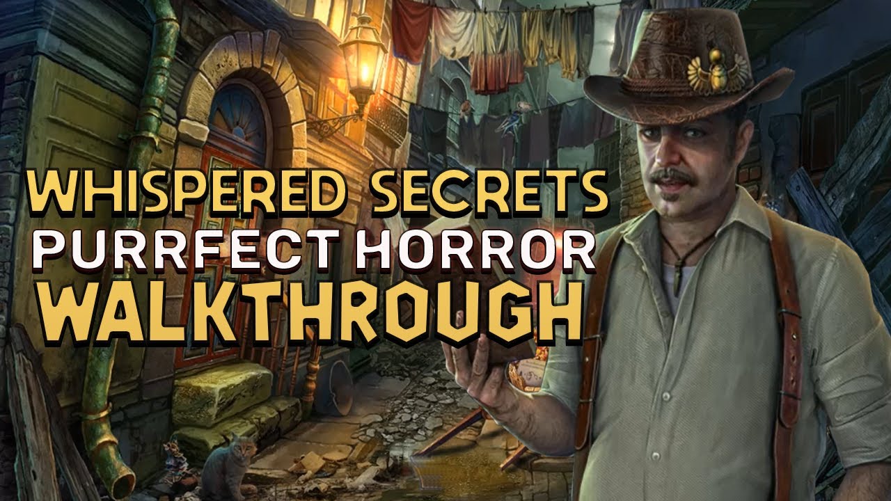 Whispered Secrets 14 Purrfect Horror Walkthrough  GAMZILLA 