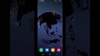 Amazing 3D Dynamic Earth Wallpaper and lock Screen app #shorts screenshot 1
