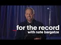 Nate Bargatze Auditioned for Conan Twice Against His Managers' Advice | For The Record | Esquire