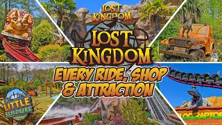 All The Rides In Lost Kingdom At Paultons Park August 2025 4K