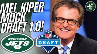 Breaking Down Mel Kiper's 2024 NFL Mock Draft 1.0 | New York Jets Draft Olu Fashanu