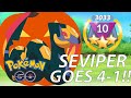 DOMINATING WITH SEVIPER IN THE HALLOWEEN CUP!! POKÉMON GO BATTLE LEAGUE: SEASON 4