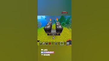 Minecraft fire charge launcher tutorial.#minecraft #minecraftshorts #minecrafttutorial #shorts