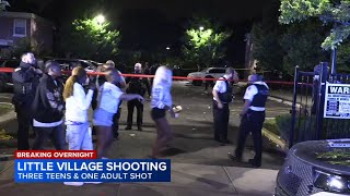 4 hurt in Little Village shooting, Chicago police say