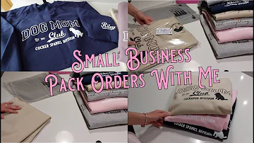 Small Business Packing Orders, ASMR Realistic Packing orders, No Talking