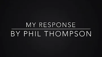 “My Response” by Phil Thompson piano chords