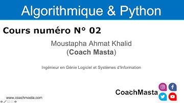 Algorithmique et python N°02 : Les bases d