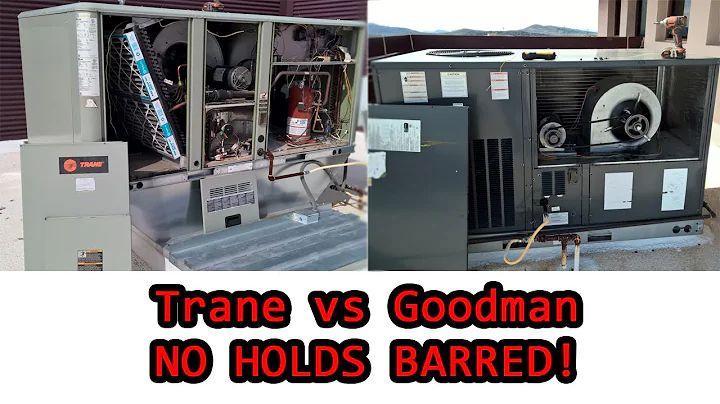 Real world no-holds-barred comparison of Goodman and trane commercial RTU's
