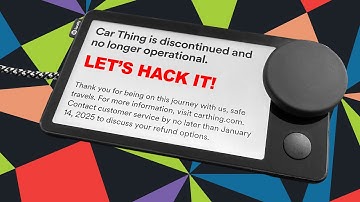 Spotify Bricked the Car Thing, So Let