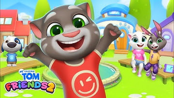 MY TALKING TOM FRIENDS 2 -Gameplay Walkthrough Part 4 (iOS Android)