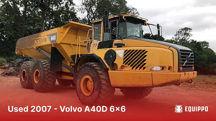 Used 2007 - Volvo A40D 6x6 | Used Articulated Dump Truck | equippo.com |