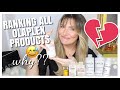 I RANK ALL MY OLAPLEX PRODUCTS!! AND I CAN'T BELIEVE I'M DOING THIS BUT...