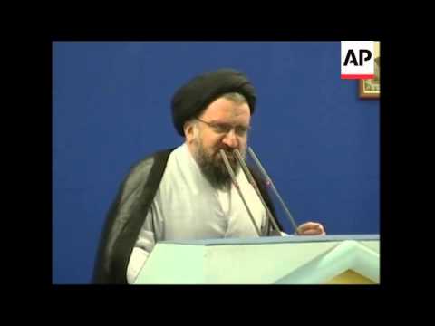 نماز جمعه تهران آمریکا را محور شرارت در منطقه خواند