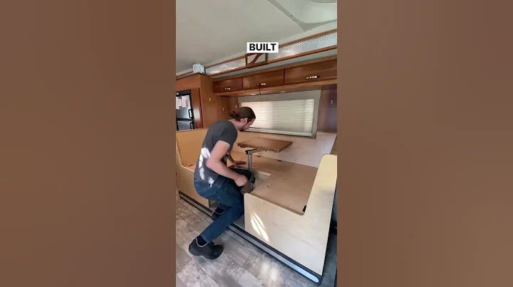 Upgrading a booth dinette in an RV! This one way comfier, prettier, and provides more storage 😄