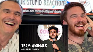 ABHISHEK UPMANYU | Team Animals | Stand-Up Comedy REACTION!!