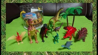 おもちゃレビュー 恐竜王国のおもちゃを開封 あそびプラント キッズ 西松屋 ダイナソー ジュラシック アニア Youtube