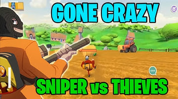 Snipers vs Thieves Gameplay Part 4 - Gone Crazy (IOS,Android)