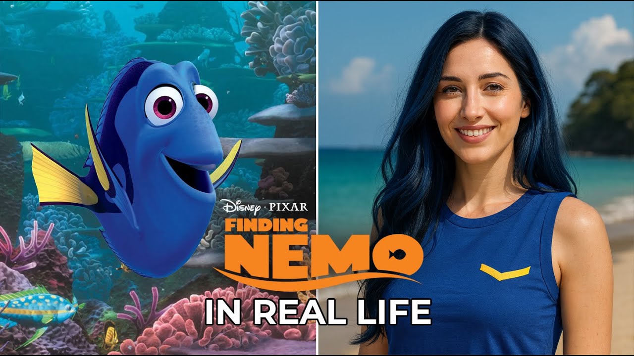 Finding Nemo Characters in REAL LIFE | AI Art Transformation - YouTube