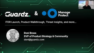 Guardz presents... ITDR in Action