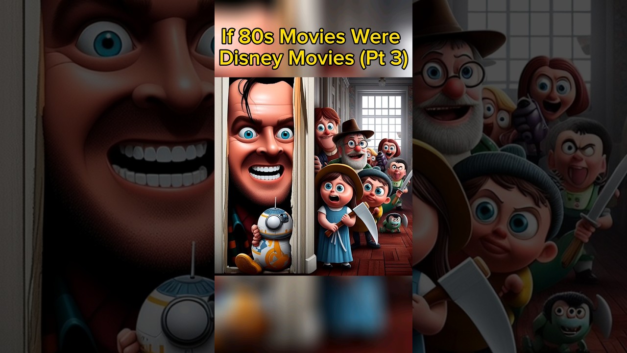 If 80s Movies Were Disney Movies (Part 3)