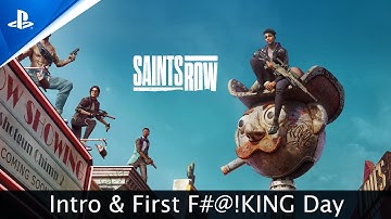 Saints Row (2022) - Intro & Mission #1 - First F#@!KING Day