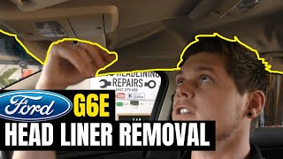 How To Remove Your Roof Lining  Ford Falcon G6E FG