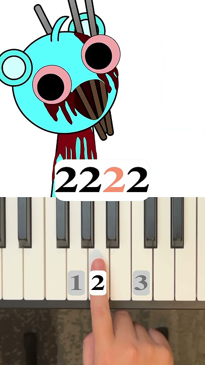 Sprunki Sky Phase 4 piano tutorial #shorts