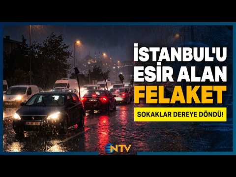 Şiddetli Yağış ve Fırtına Sürüyor! İstanbul'da Son Durum | NTV