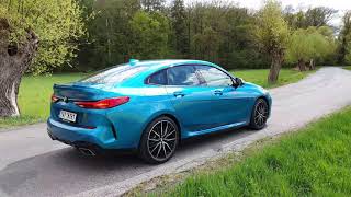2020 BMW M235i xDrive Gran Coupe: engine & exhaust sound + fast driving