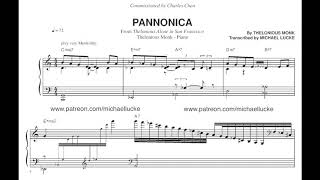 Thelonious Monk - Pannonica (Solo Piano) - Transcription