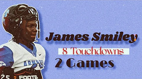 James Smiley Runs For 8 Touchdowns In Just 2 Games